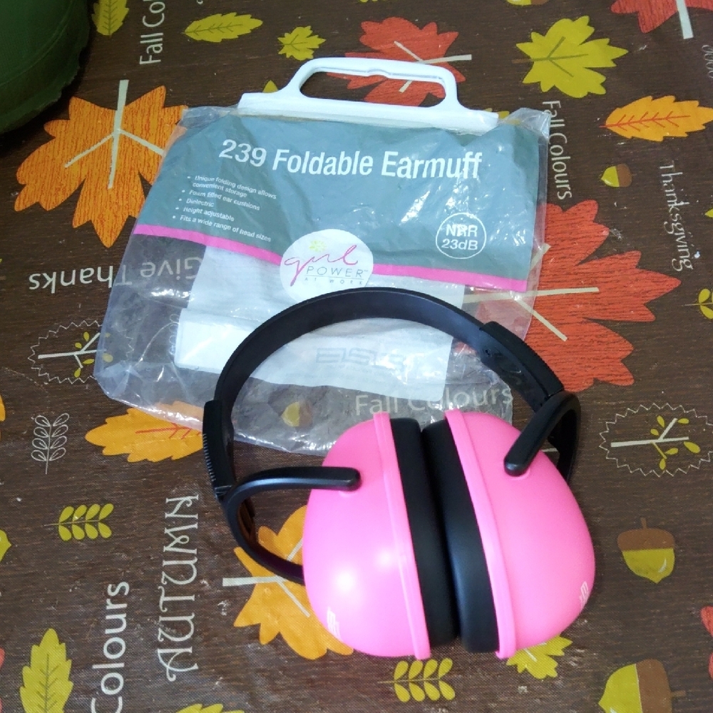 Pink Foldable Earmuffs by Abrand - image 2